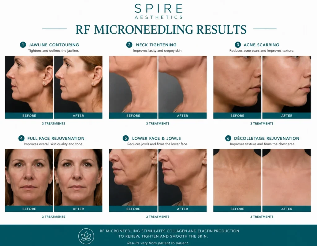 RF Microneedling Skin tightening Kingston upon Thames results