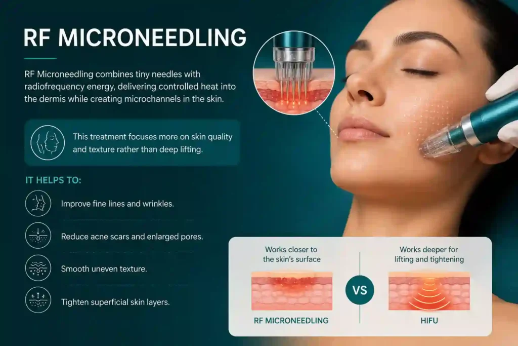 What Does RF Microneedling Do That HIFU Alone Cannot Kingston upon Thames