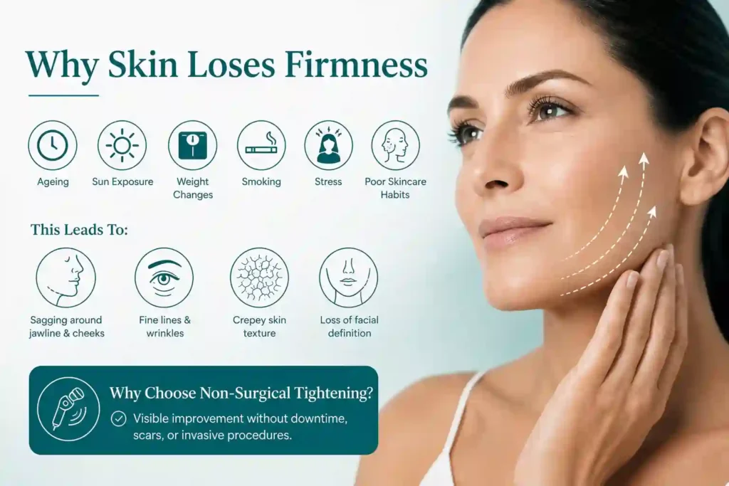 What Makes Skin Lose Firmness and Why Do People Seek Non-Surgical Tightening Kingston upon Thames?