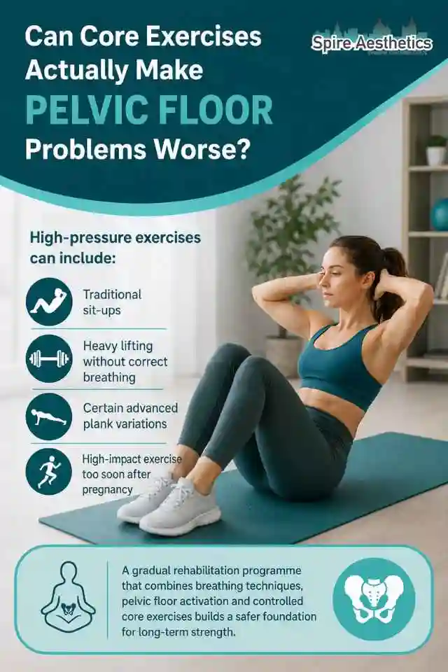 Can Strengthening Your Core Alone Actually Make Pelvic Floor Problems Worse Kingston upon Thames?